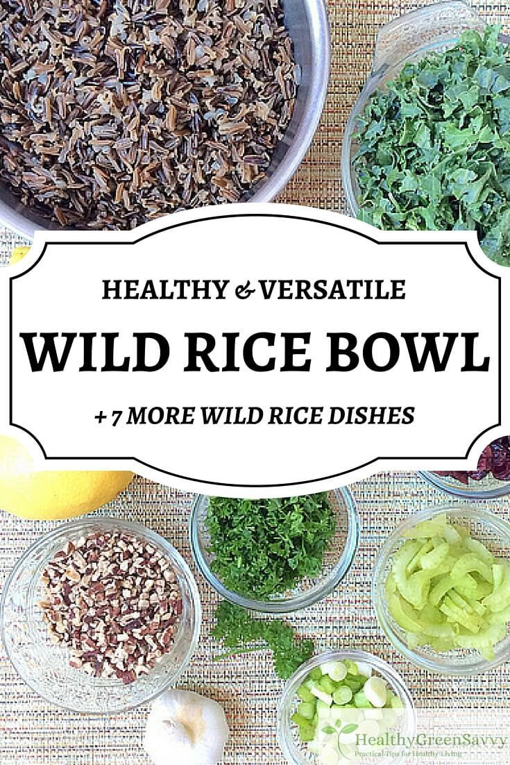 Wild Rice Healthy
 Healthy Wild Rice Bowl HealthyGreenSavvy