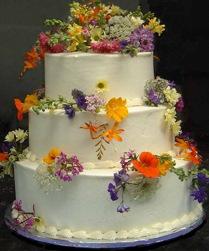 Wildflower Wedding Cakes
 Best 25 Wildflower cake ideas only on Pinterest