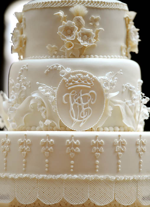 William And Kate Wedding Cakes
 William and Kate s wedding cake made by maker Fiona Cairns