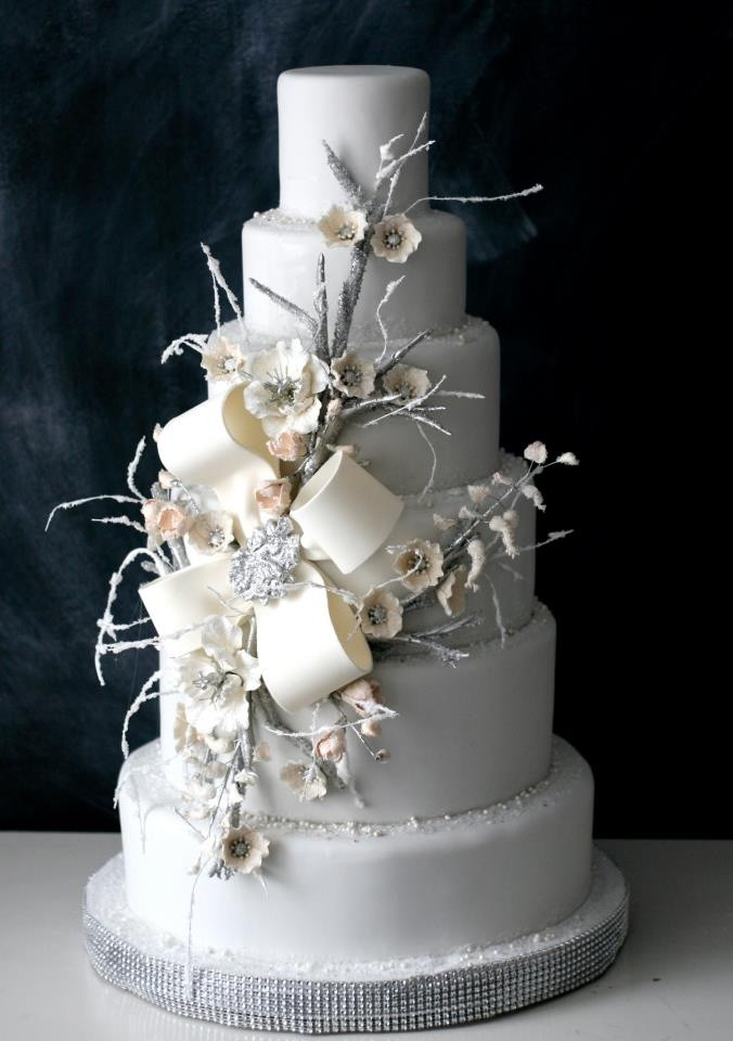 Winter Wedding Cakes
 Winter Wedding Cakes We Love