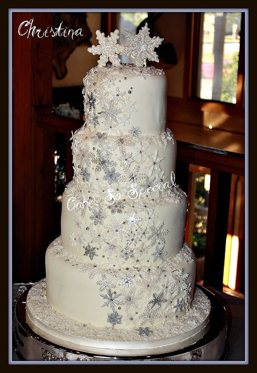 Winter Wonderland Wedding Cakes
 Winter Wonderland CakeCentral