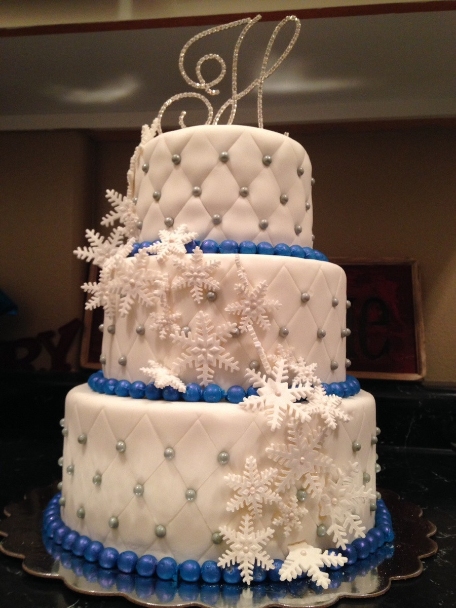 Winter Wonderland Wedding Cakes
 Winter Wonderland Wedding Cake CakeCentral
