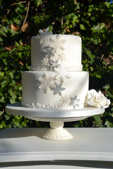 Winter Wonderland Wedding Cakes
 Winter wonderland wedding cake Cake by Le Sucre et Moi