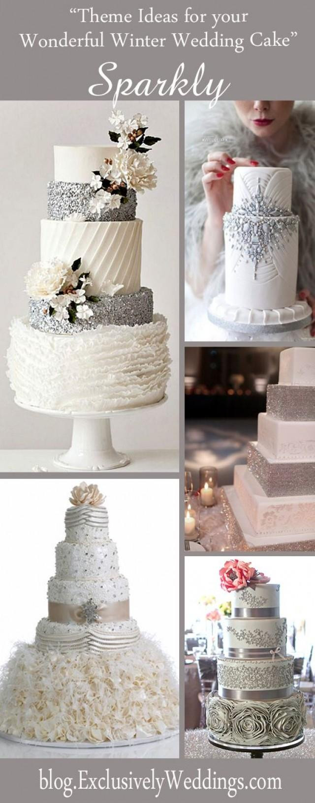 Wonderful Wedding Cakes
 Five Theme Ideas For Your Wonderful Winter Wedding Cake