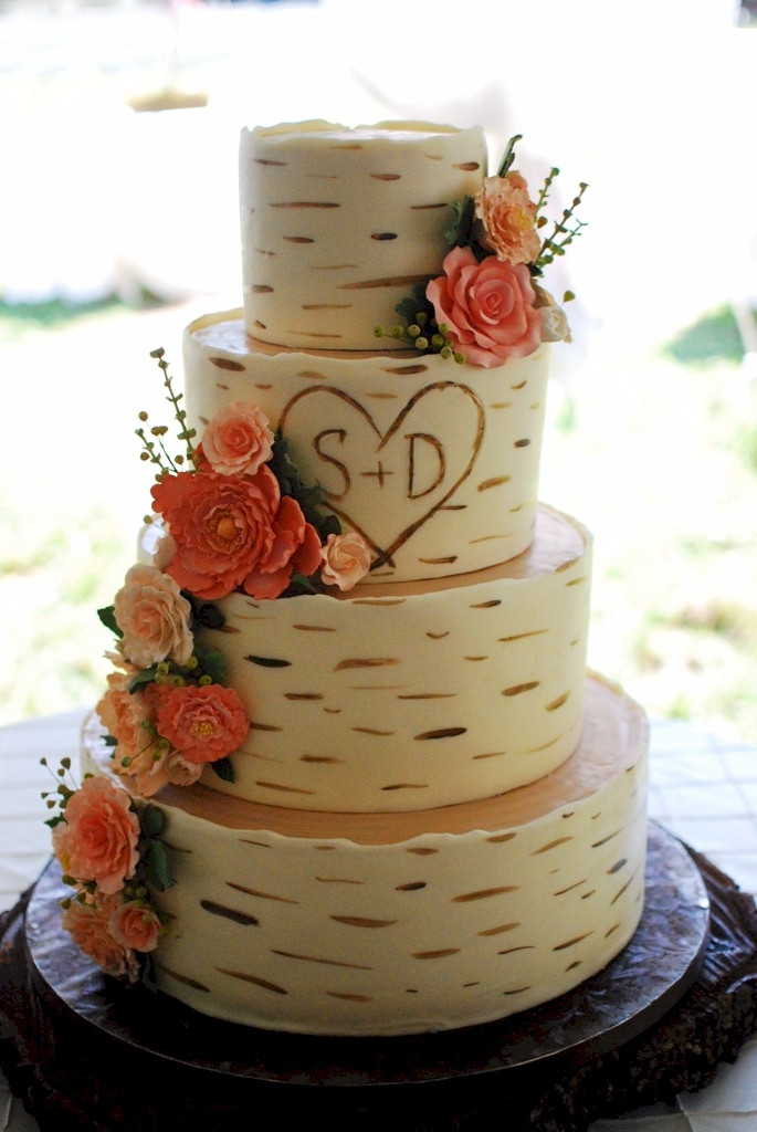 Wood Wedding Cakes the Best Ideas for Cup A Dee Cakes Blog Birch Wood Grain Wedding Cake