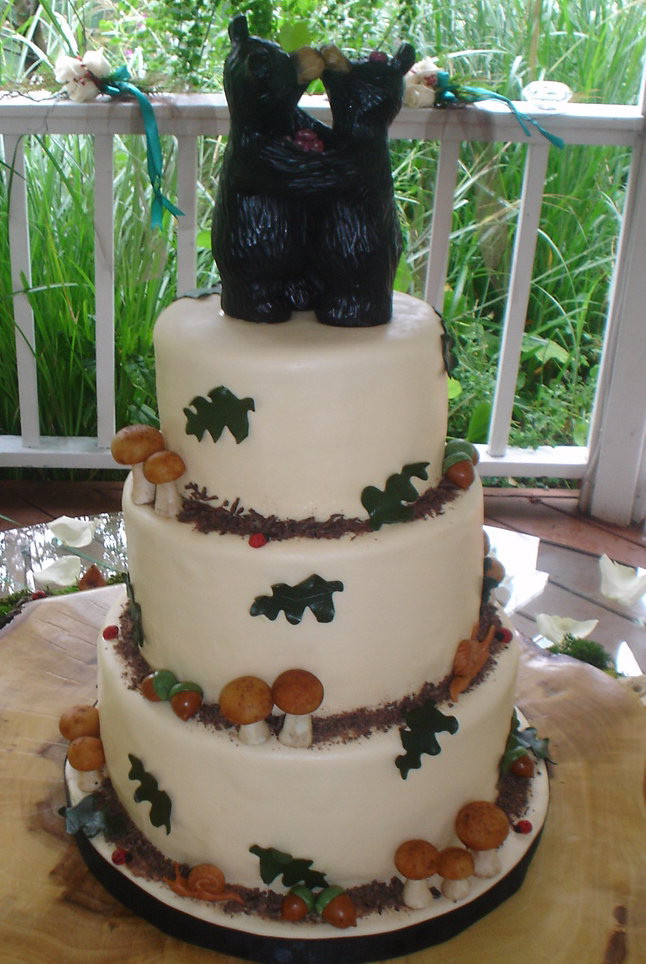 Woodsy Wedding Cakes
 Woodsy Wedding Cake