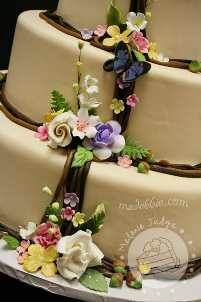 Woodsy Wedding Cakes
 Cake Walk A Woodsy Wedding Cake
