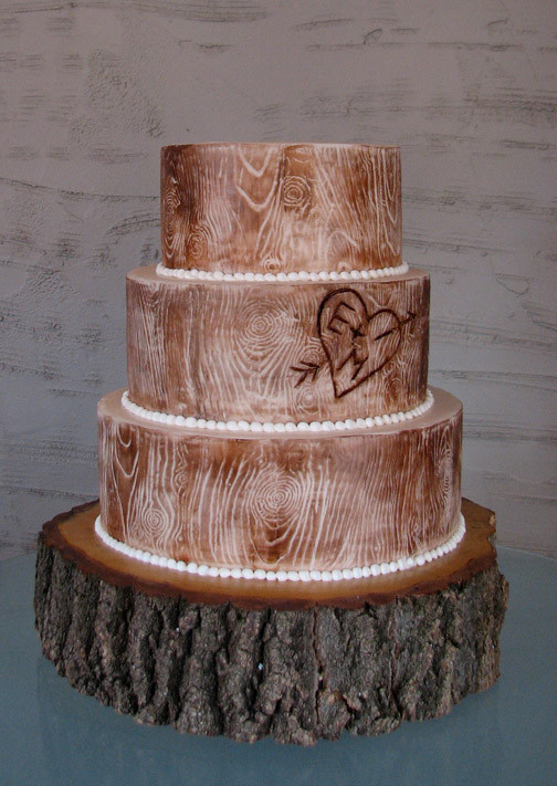 Woodsy Wedding Cakes
 Poppy Gall Design Studio Blog · Design Inspiration
