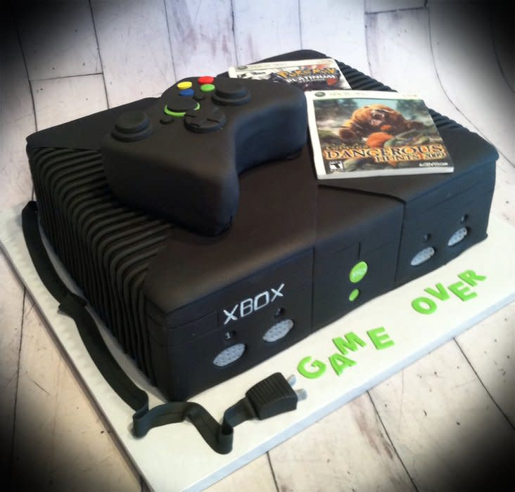 Xbox Wedding Cakes
 Xbox grooms cake Cake by Skmaestas CakesDecor