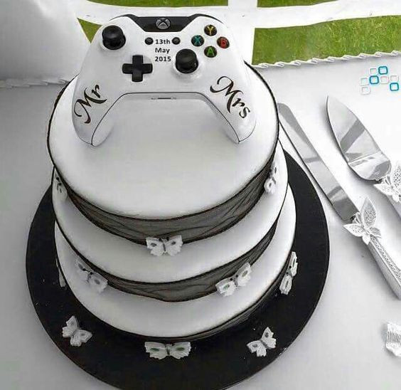 Xbox Wedding Cakes
 Gamer wedding cake