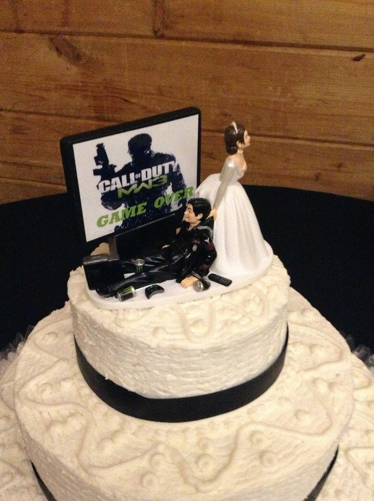 Xbox Wedding Cakes
 Wedding cake with xbox My wedding ideas