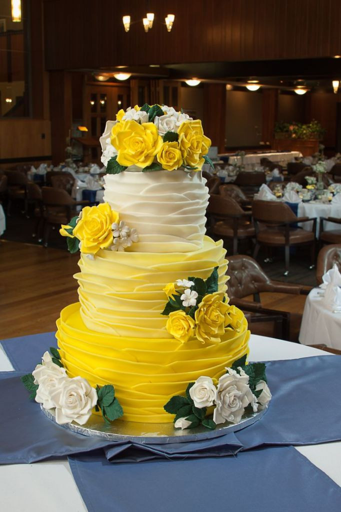 Yellow Wedding Cake
 Mint Apple Sage Green Wedding Color Schemes