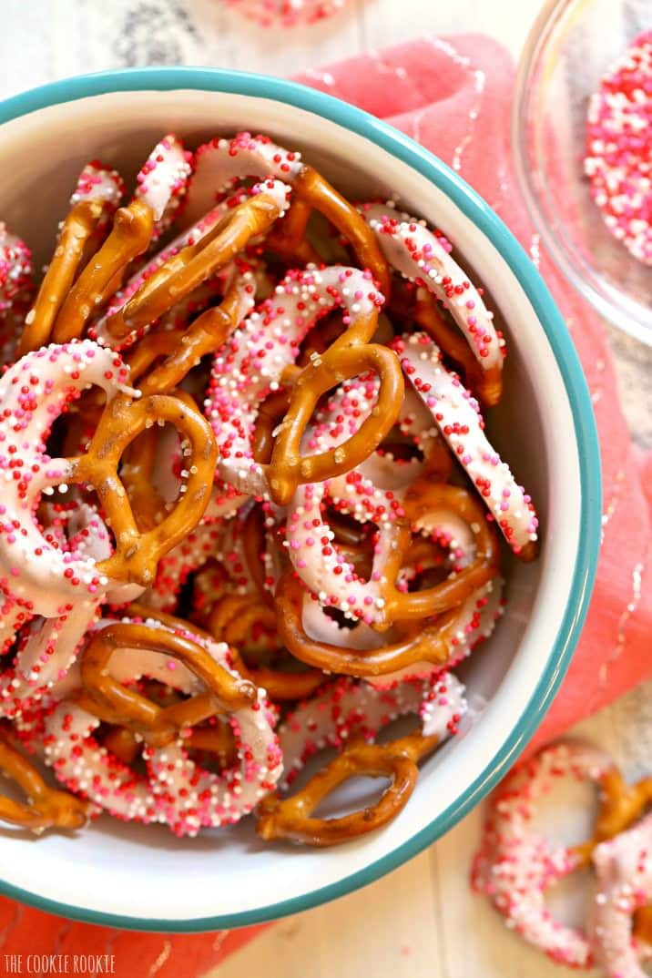 Yogurt Covered Pretzels Healthy
 Pink Yogurt Covered Pretzels