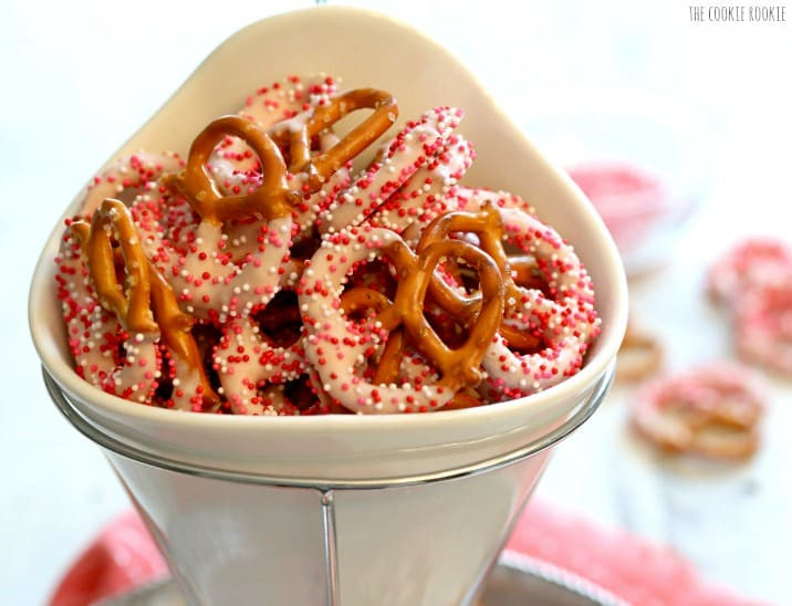 Yogurt Covered Pretzels Healthy
 Pink Yogurt Covered Pretzels