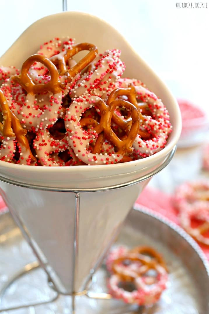 Yogurt Covered Pretzels Healthy
 Pink Yogurt Covered Pretzels