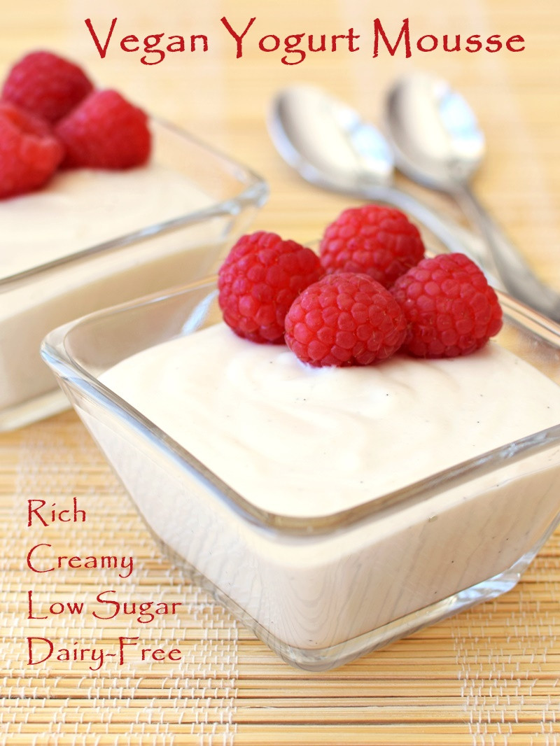 Yogurt Dessert Recipes Healthy
 Healthy Yogurt Mousse Dairy Free Dessert Recipe