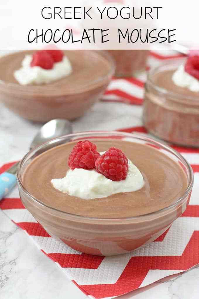 Yogurt Dessert Recipes Healthy
 Greek Yogurt Chocolate Mousse My Fussy Eater