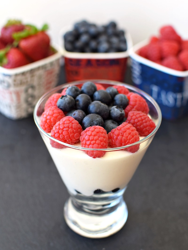 Yogurt Desserts Healthy
 Healthy Yogurt Mousse Dairy Free Dessert Recipe