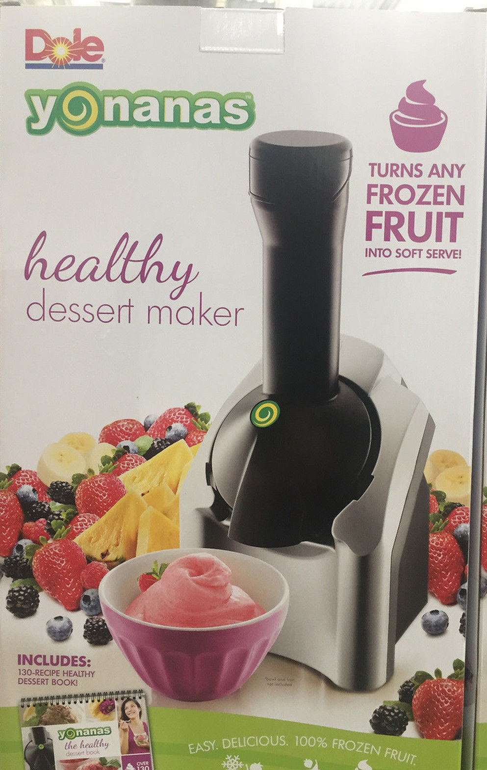 Yonanas Healthy Dessert Maker
 Dole Yonanas Frozen Dessert Maker Healthy Dessert Ice