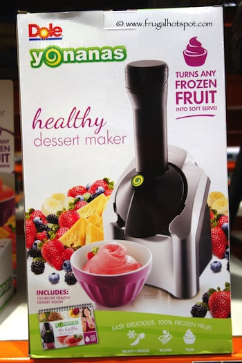 Yonanas Healthy Dessert Maker
 Costco Sale Dole Yonanas Healthy Frozen Dessert Maker $29