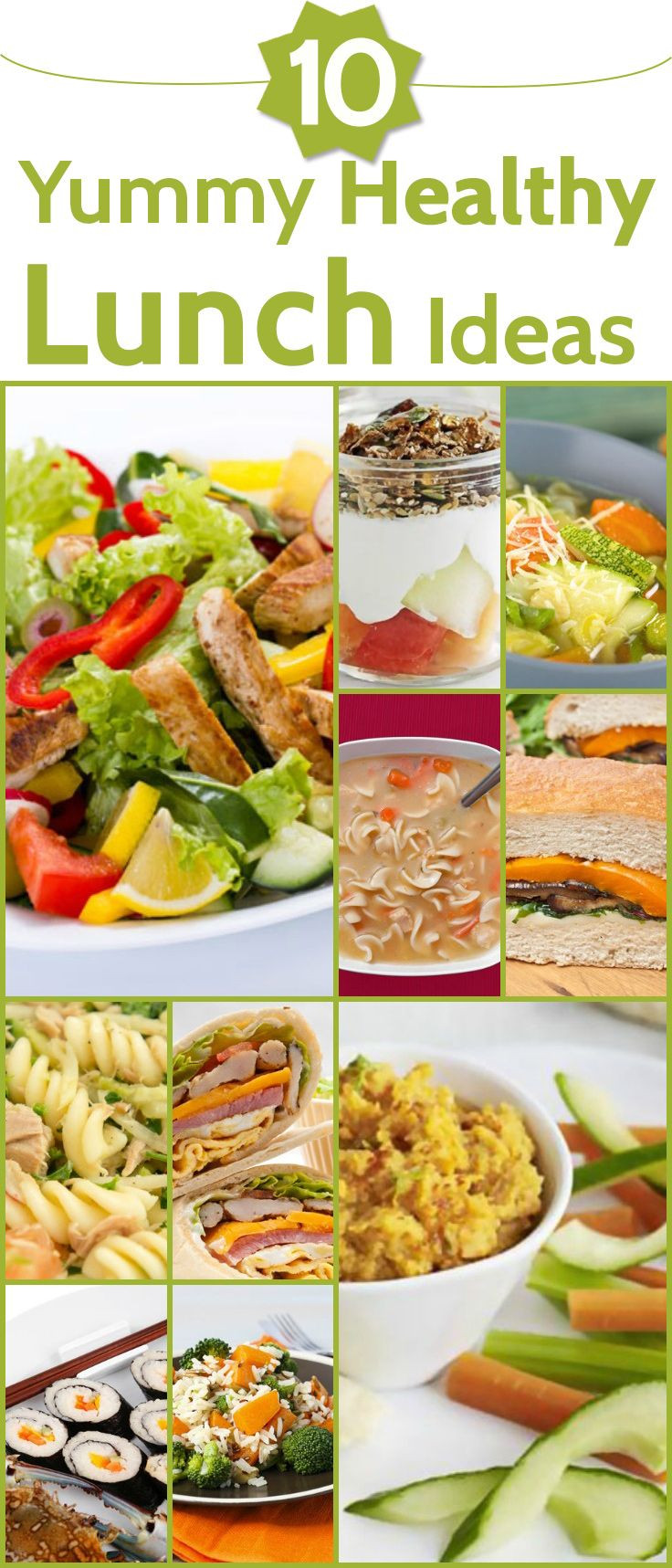 Yummy Healthy Lunches
 17 Best images about Lunch ideas hool lunch etc on