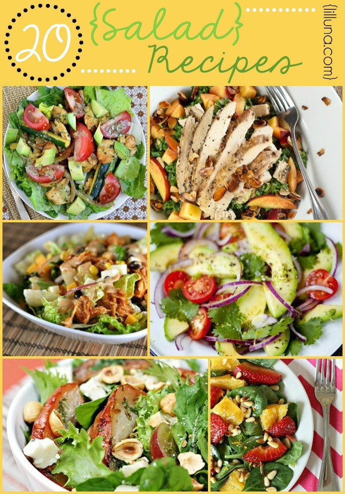 Yummy Healthy Salads
 20 Delicious Salad Recipes