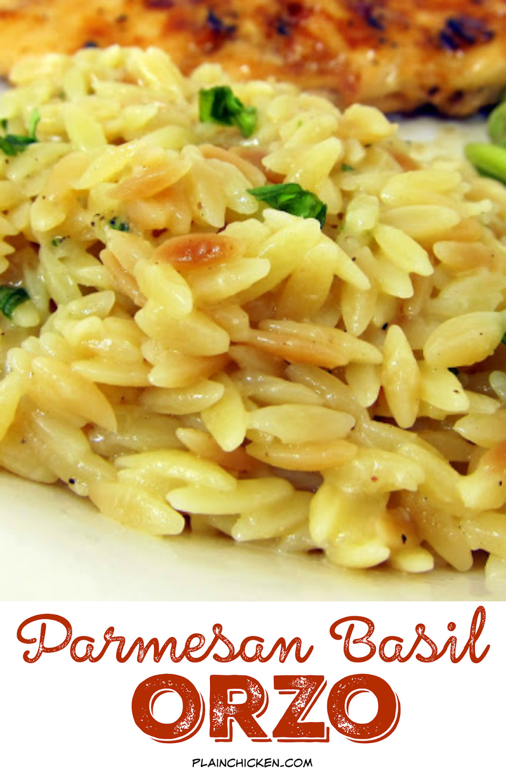 Yummy Healthy Side Dishes
 Parmesan Basil Orzo toss the box and make this delicious