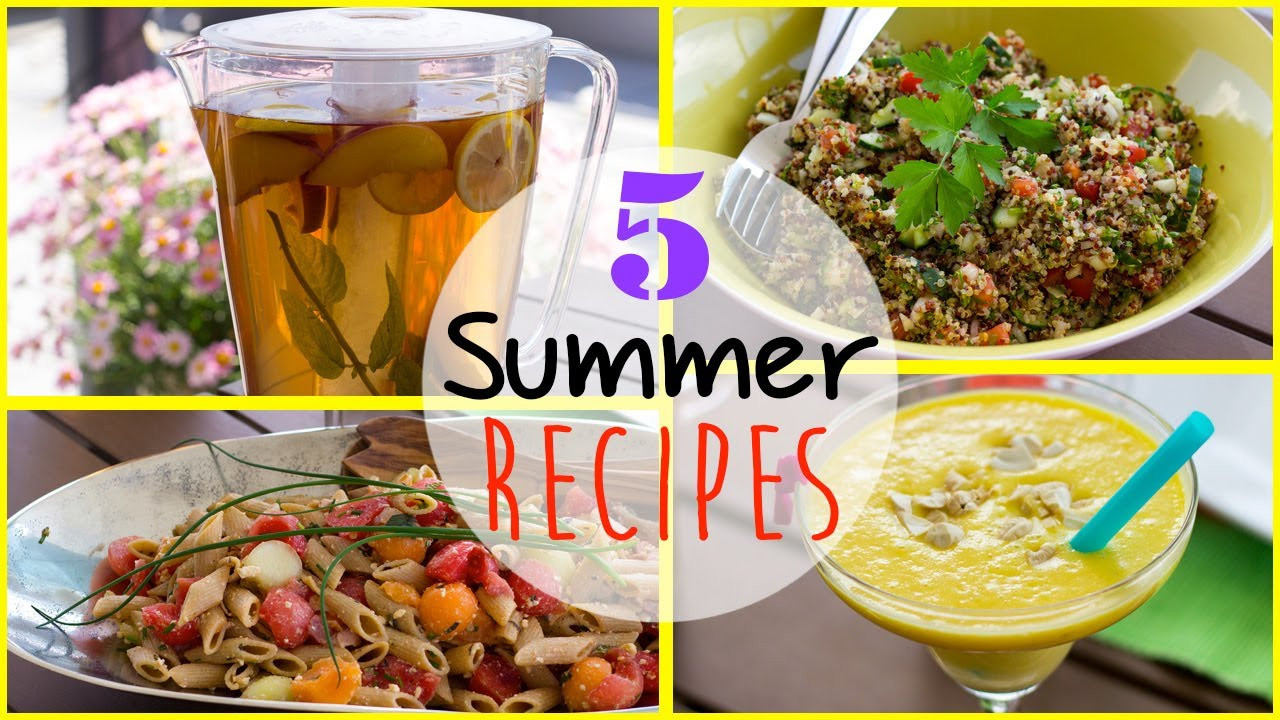 Yummy Summer Dinners
 Delicious Summer Recipes ☼ Healthy & Easy