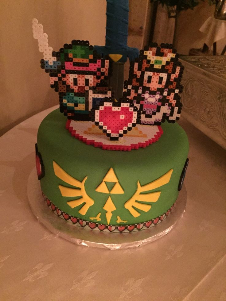 Zelda Wedding Cakes
 LegendofZelda Cake Video Game Fun Pinterest