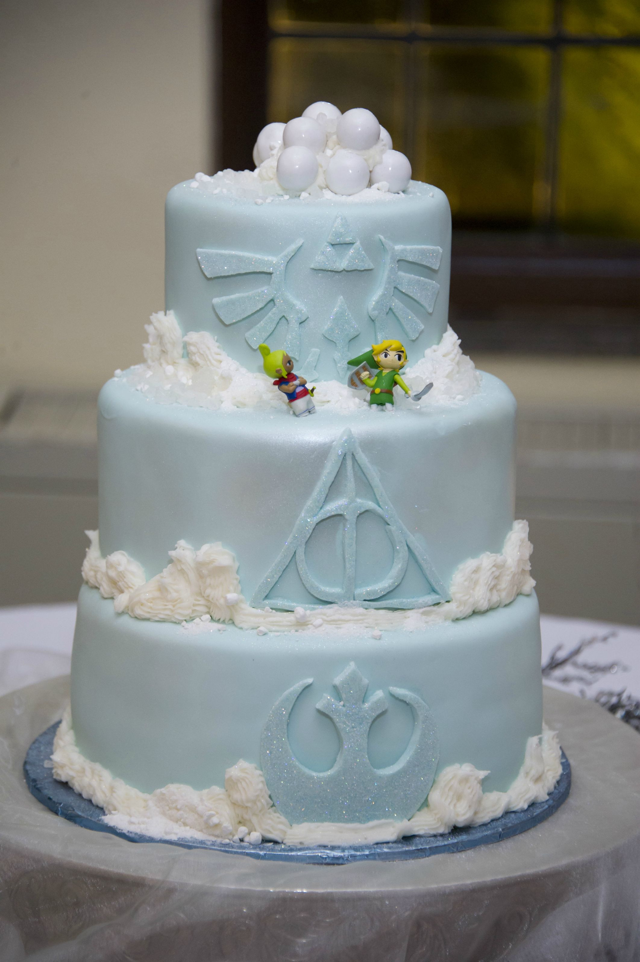 Zelda Wedding Cakes
 26 Nerdy Wedding Cakes to Geek Out Over