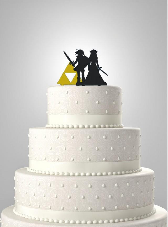 Zelda Wedding Cakes
 Wedding Cakes Link And Zelda Wedding Cake Topper