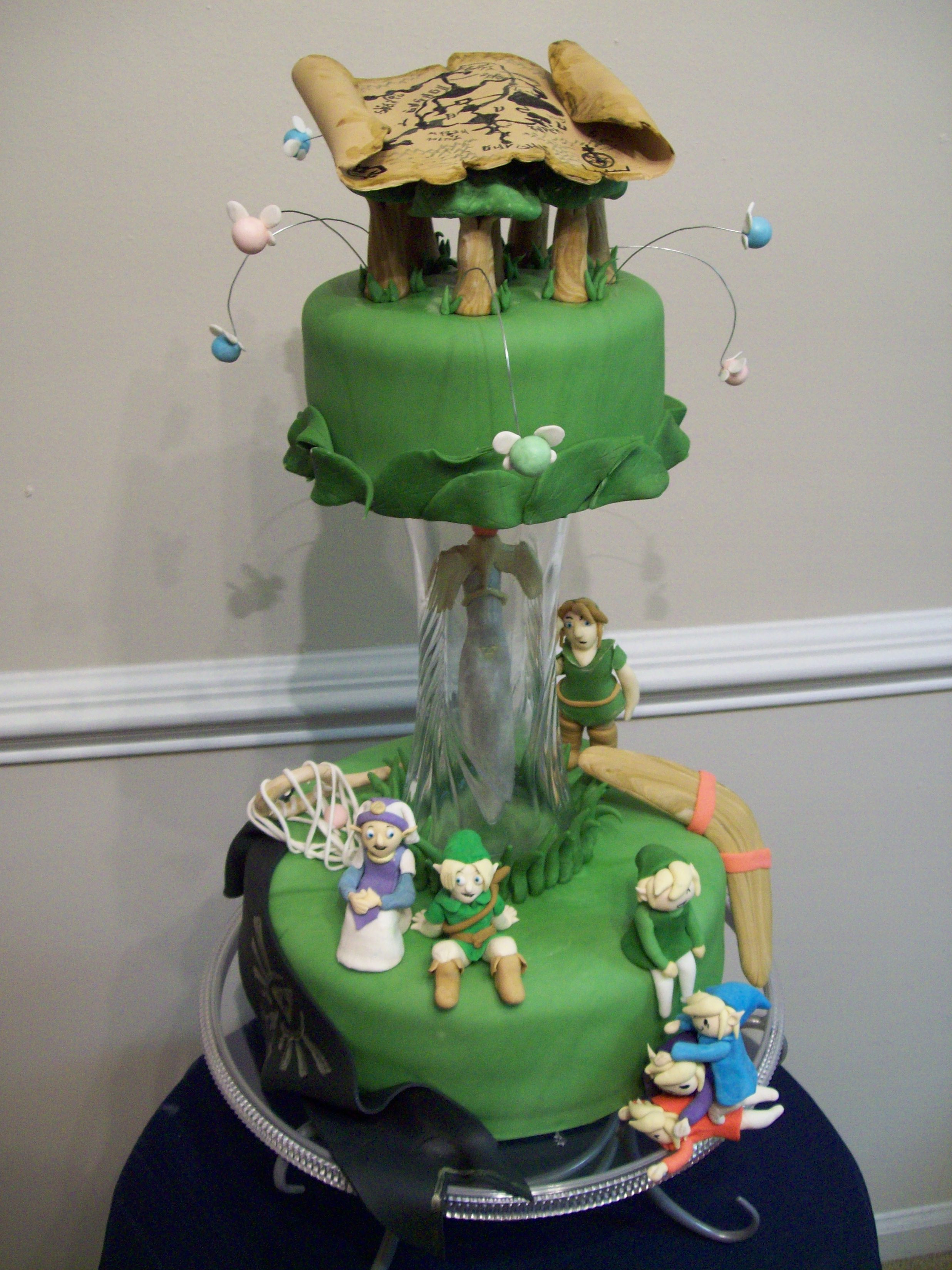 Zelda Wedding Cakes
 The Legend of Zelda Cakes Gamervescent