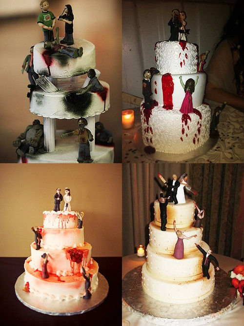 Zombie Wedding Cakes
 Best 25 Zombie wedding cakes ideas on Pinterest