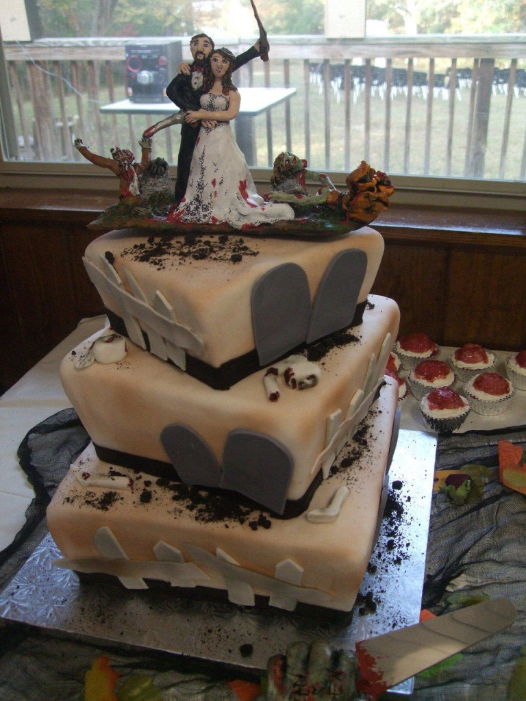Zombie Wedding Cakes
 Zombie Wedding Cakes – Decoration Ideas