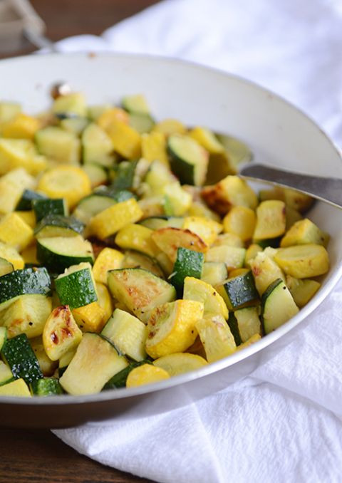 Zucchini And Summer Squash Recipes
 Simple Skillet Zucchini and Yellow Squash