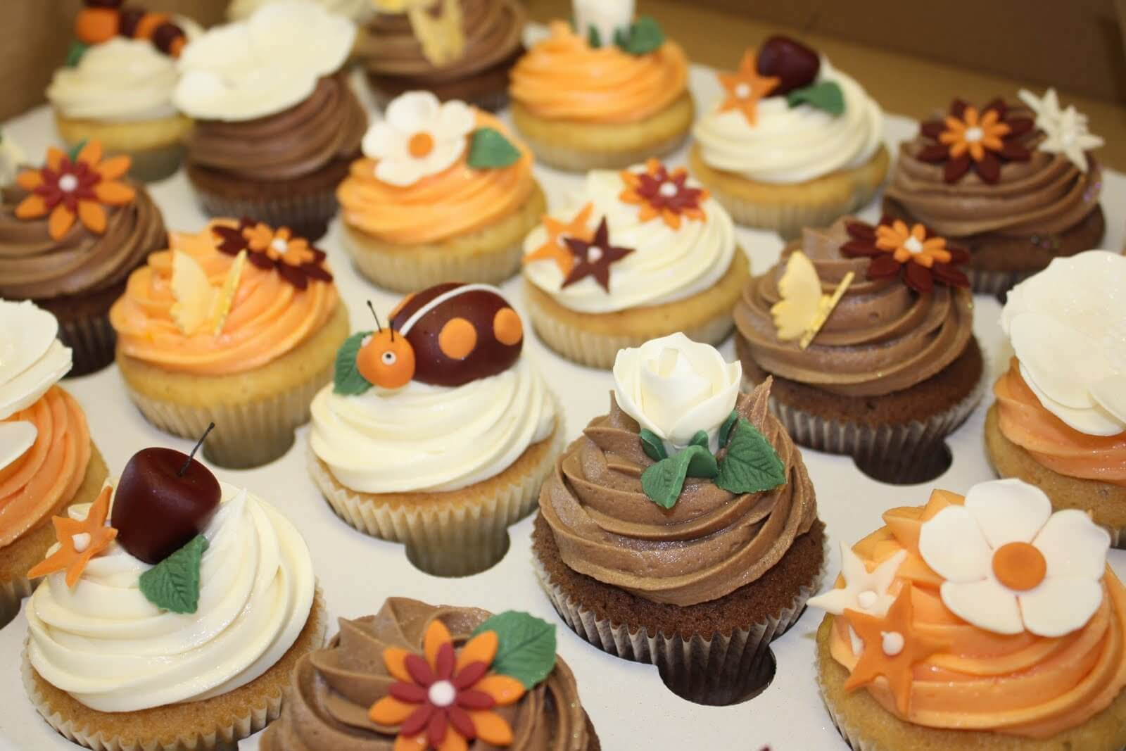 25 Fabulous Autumn Fall Cupcakes
 29 Fall Themed Cupcakes for This Season