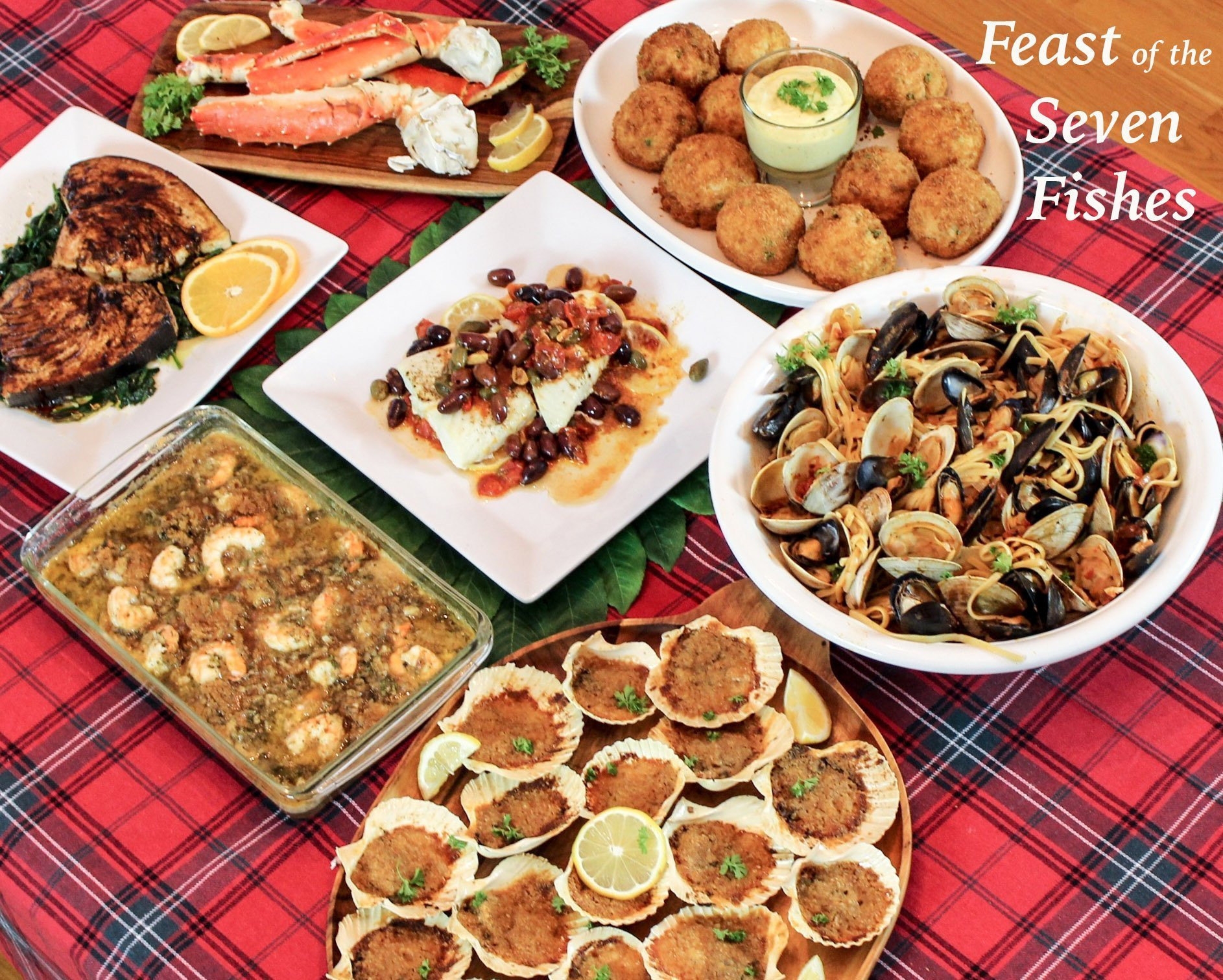7 Fishes Christmas Eve Italian Recipes
 Feast of the Seven Fishes A Sicilian Christmas Eve Dinner