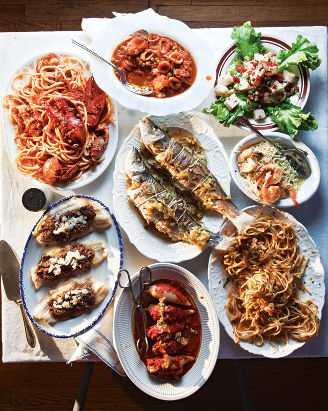 7 Fishes Christmas Eve Italian Recipes
 Menu A Feast of the Seven Fishes for Christmas Eve