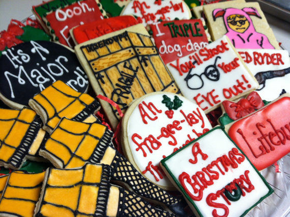 A Christmas Story Cookies
 Movie Quoting Cookies A Christmas Story Cookies