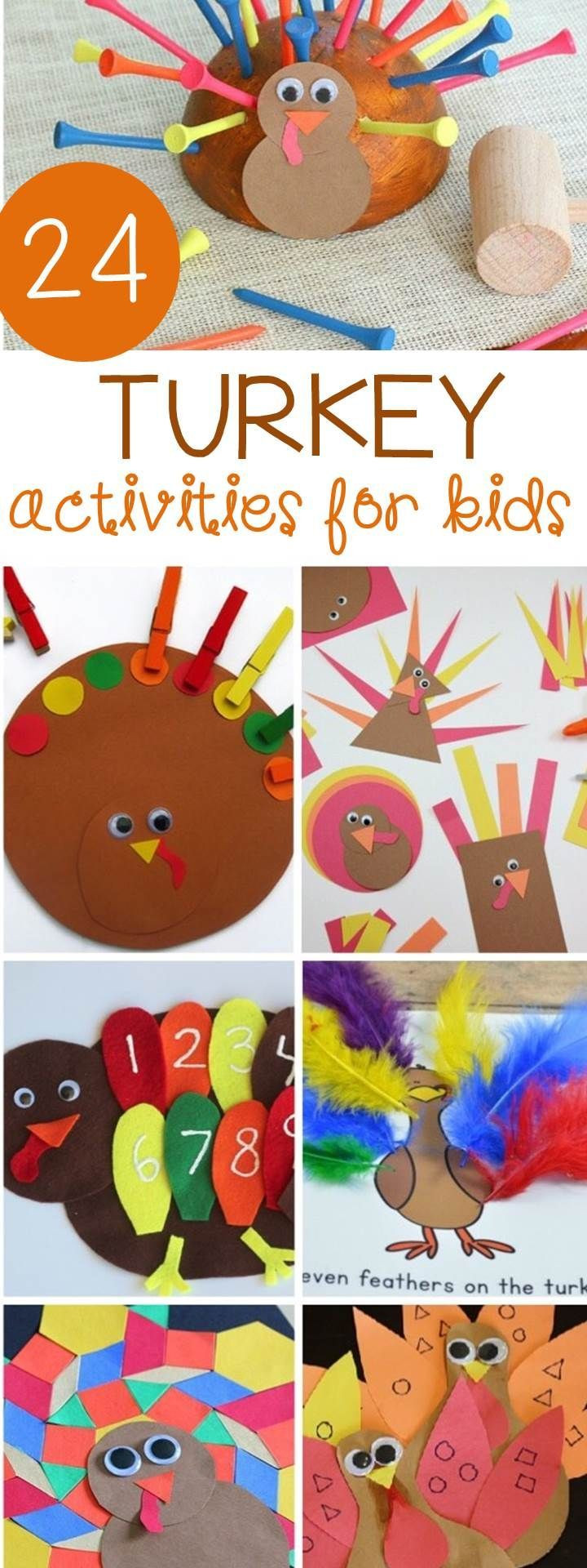 A Turkey For Thanksgiving Activities
 24 Turkey Activities for Kids