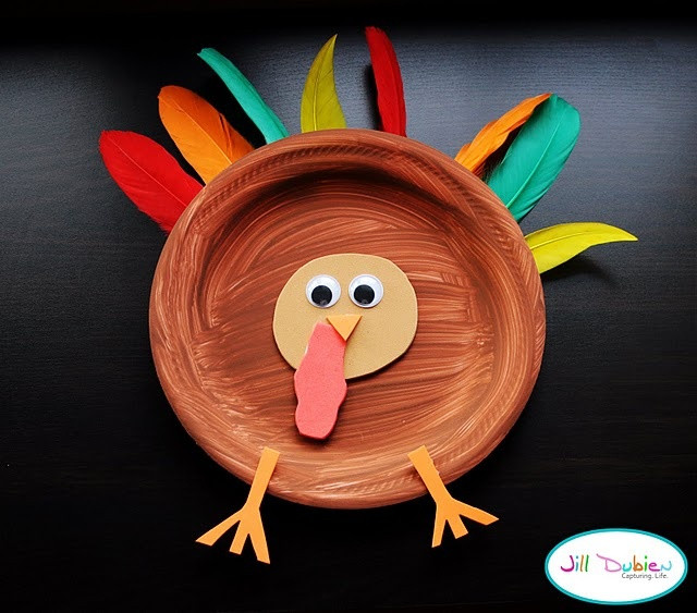 A Turkey For Thanksgiving Activity
 122 best Kids Paper Plate Crafts images on Pinterest