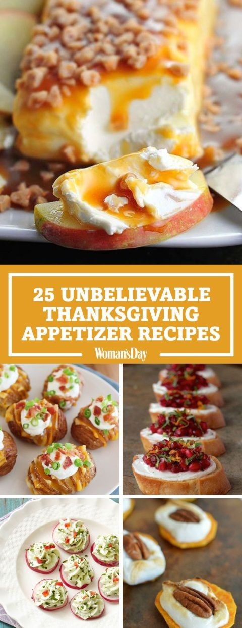 Appetizers For Thanksgiving Dinner
 25 Unbelievably Good Thanksgiving Appetizer Recipes