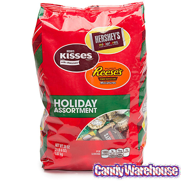 Assorted Christmas Candy
 Hershey s Christmas Candy Assortment 38 Ounce Bag