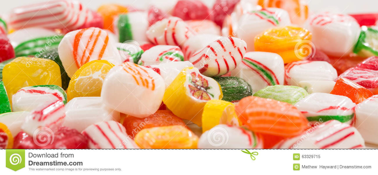 Assorted Christmas Candy
 Assorted mix of colorful hard old time Christmas candy