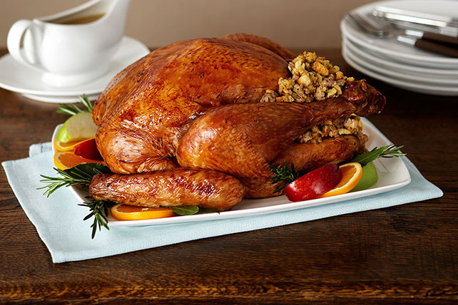 Bake Turkey Recipe For Thanksgiving
 Roast Turkey with Sausage Stuffing Kraft Recipes