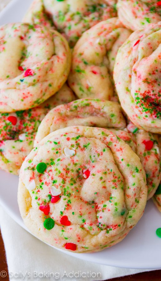 Baked Christmas Cookies
 Soft Baked Christmas Funfetti Cookies Sallys Baking