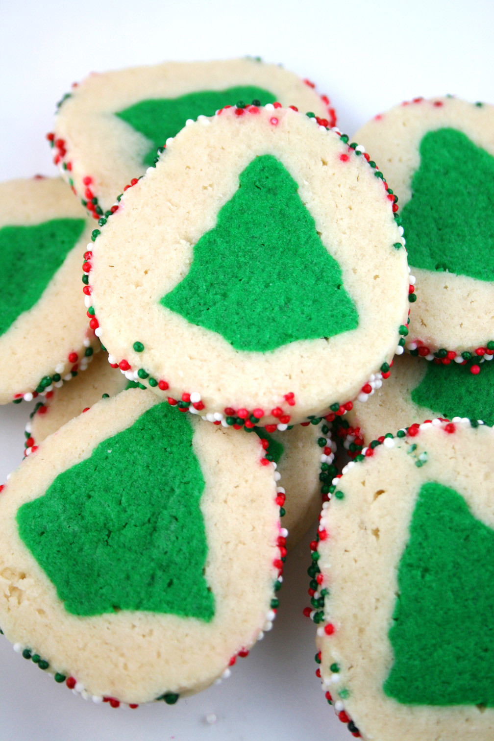 Baking Christmas Cookie
 Slice n Bake Christmas Tree Cookies Mom Loves Baking