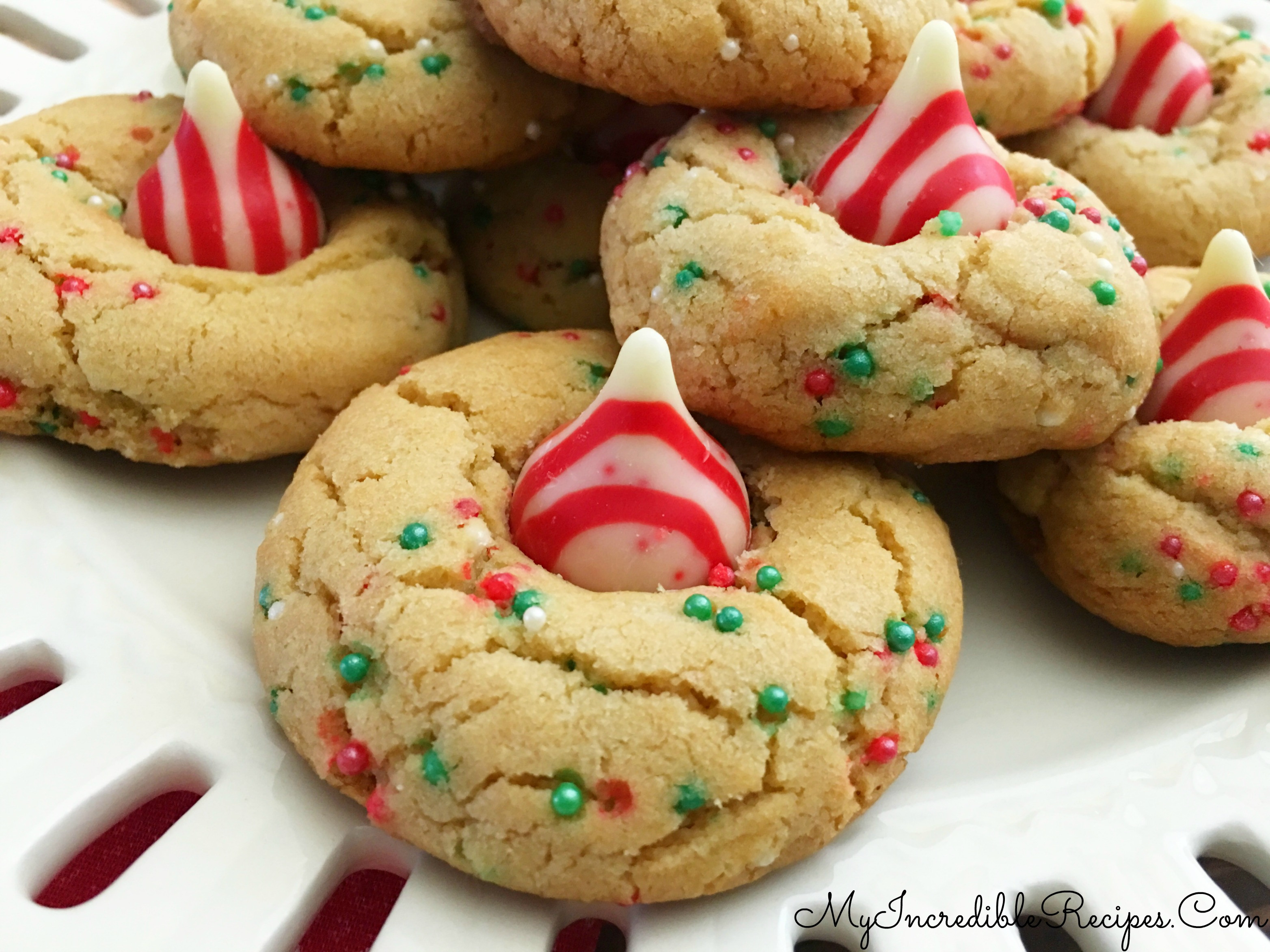 Baking Christmas Cookie
 Peanut Butter Christmas Cookies