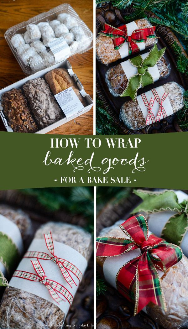 Baking Christmas Gifts
 25 best ideas about Bake Sale Packaging on Pinterest