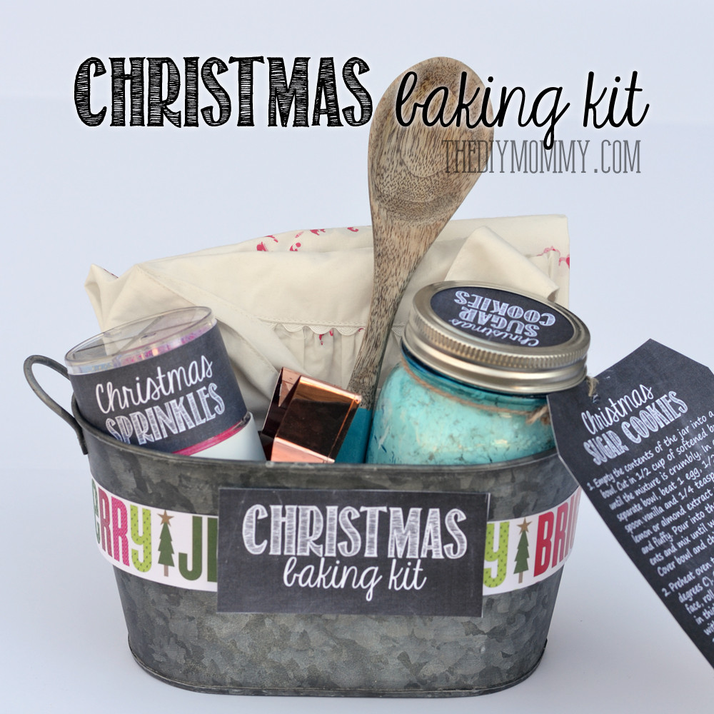 Baking Christmas Gifts
 A Gift in a Tin Christmas Baking Kit